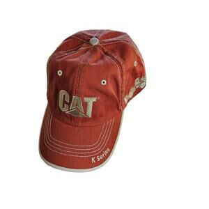 CAT K SERIES TRUCKERS HAT NEW RUST COLOR LANDFILL COMPACTORS